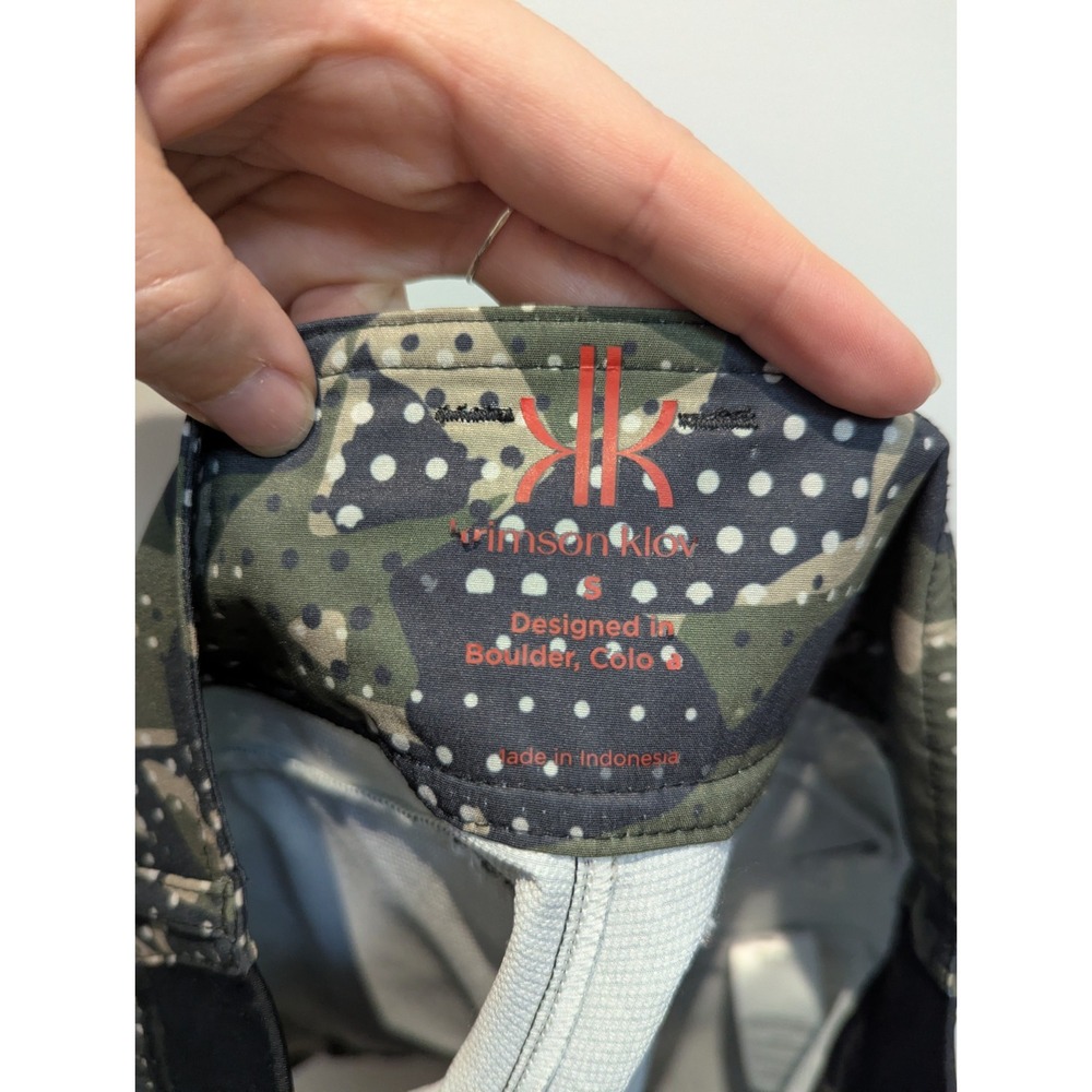 Krimson Klover Rory Camo Poly Blend Stretch Casual Shorts Trunks Womens Small - Picture 9 of 10